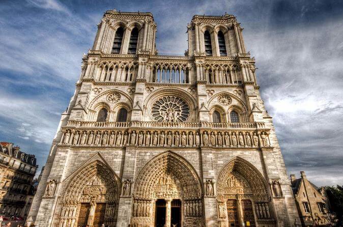 Vista da Catedral Notre Dame