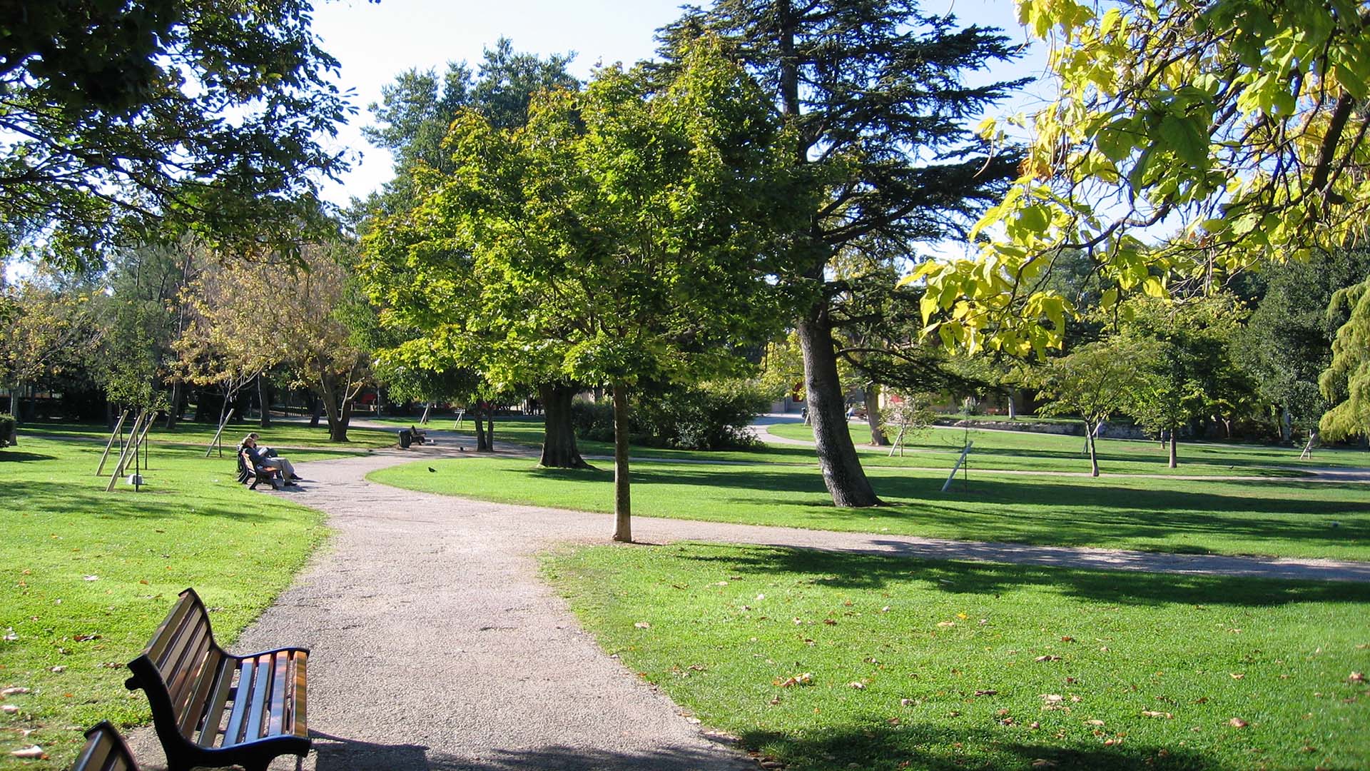 Parque Jourdan em Aix
