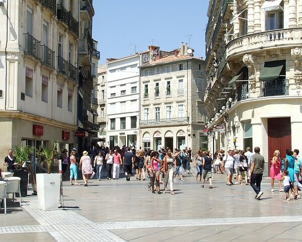 Rue de la Loge em Montpellier