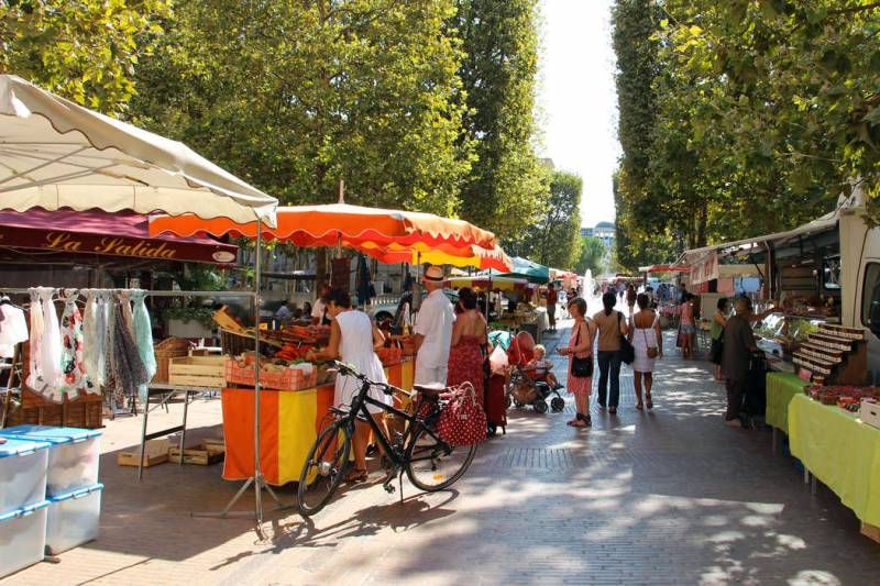 Mercado em Montpellier