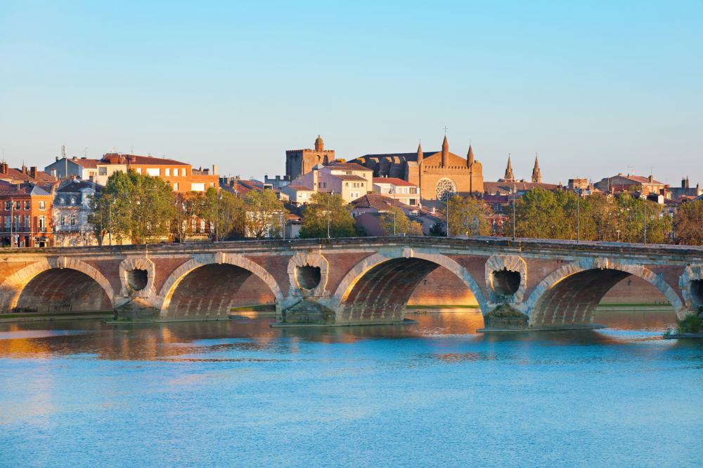Vista da Pont Neuf em Toulouse