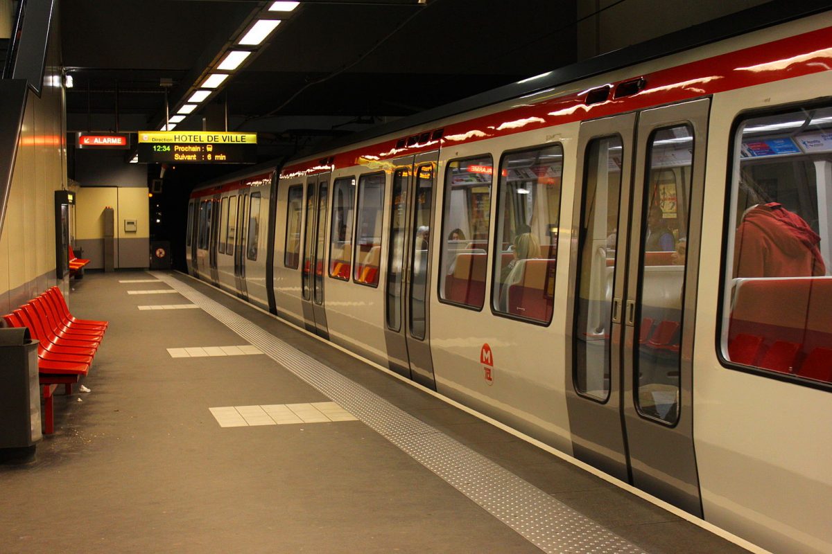 Metrô em Lyon