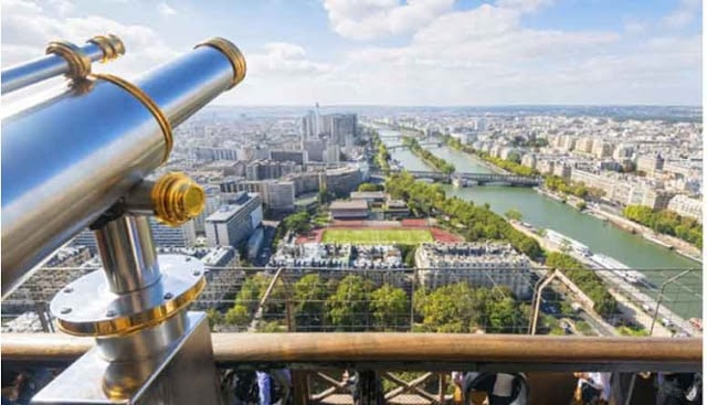 Vista desde o alto da Torre Eiffel