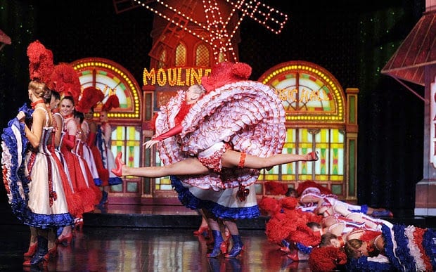 Show no Moulin Rouge em Paris