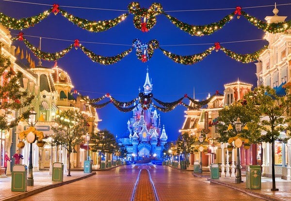 Natal na Disneyland Paris