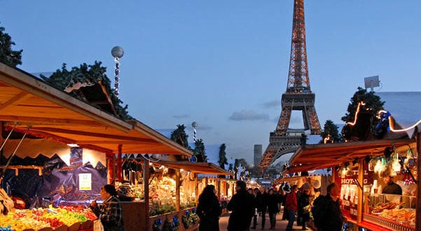 Mercados natalinos em Paris