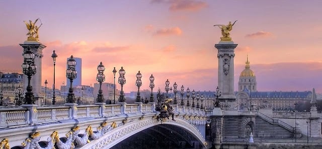 Ponte Alexandre III em Paris