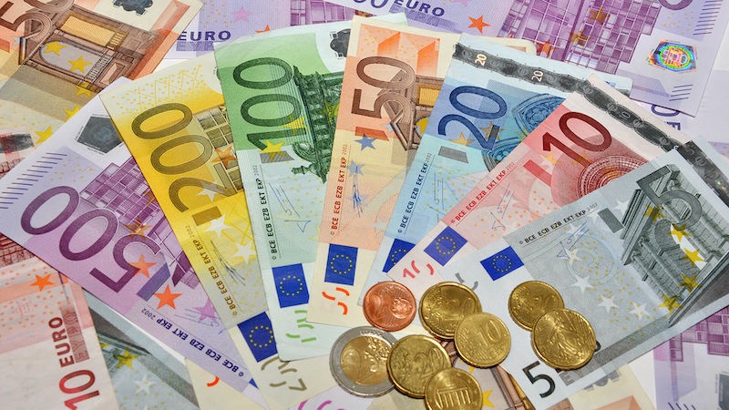Dinheiro em Paris - euros
