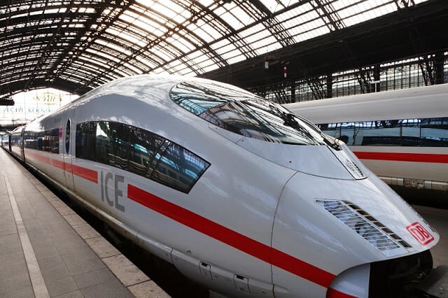 Viagem de trem de Paris a Berlim