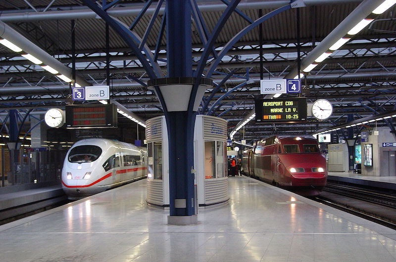Estação Bruxelles-Midi em Bruxelas