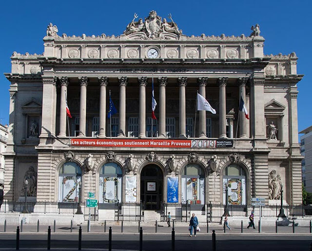 Palácio de la Bourse em Marselha