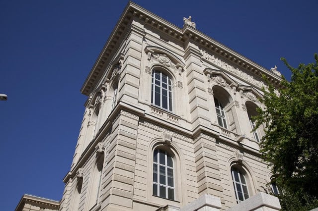 Vista do Museu de Belas Artes de Marselha