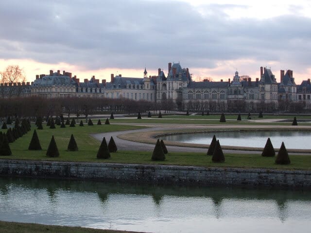 Palácio de Fontainebleau em Paris