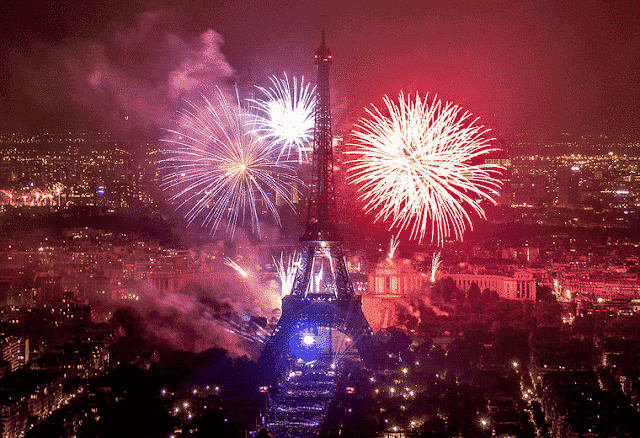 Festa de 14 de julho em Paris
