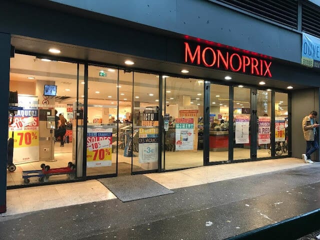 Supermercado Monoprix em Paris