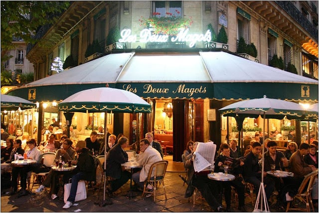 Café Le Deux Magots em Paris