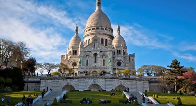 Basílica de Sacré Coeur em Paris