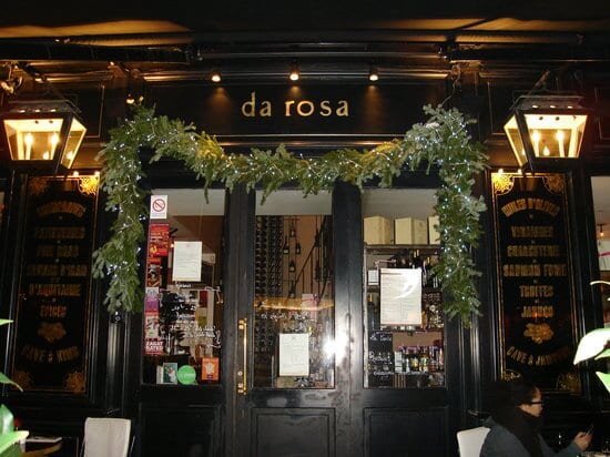 Comer no Da Rosa em Paris