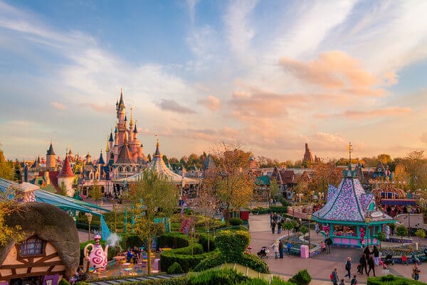 Vista da Disneyland Paris