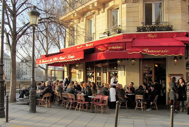 Restaurante Brasserie de L'Ile St Louis em Paris