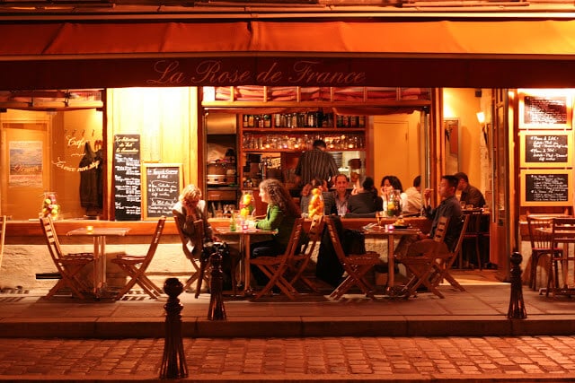 Restaurante La Rose de France em Paris