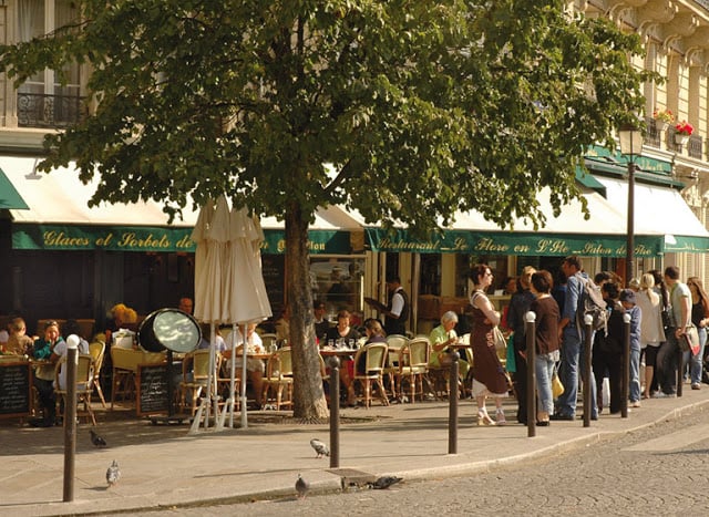 Restaurante Le Flore en L'Ile em Paris