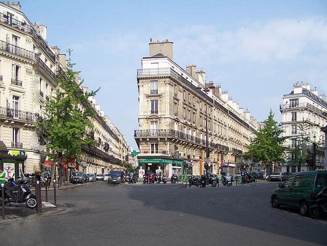 Ruas de Paris em Maio