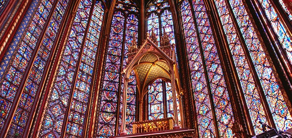 Saint-Chapelle em Paris