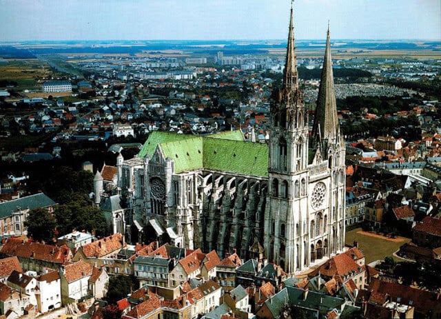 Cidade de Chartres na França