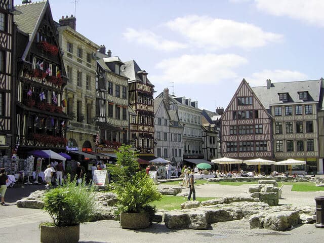 Cidade de Rouen na França