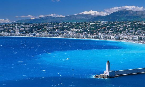 Cidades da Costa Azul da França