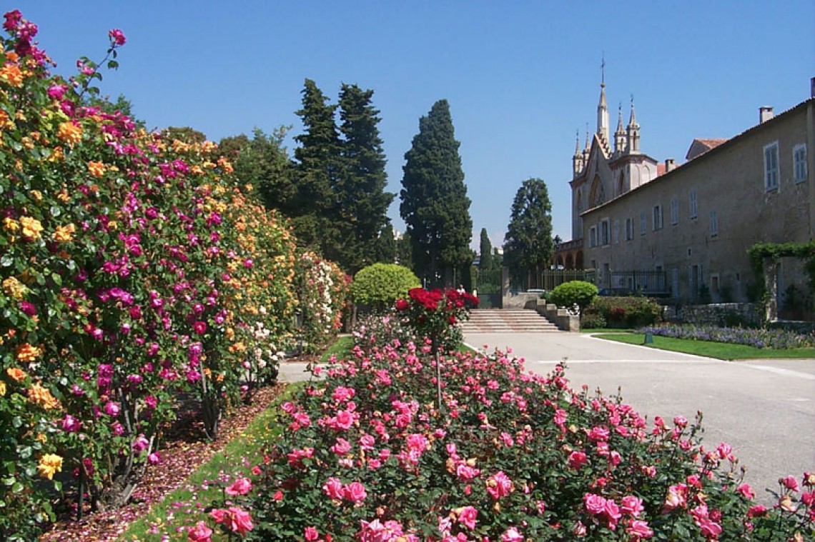 Jardim do Monastério de Cimiez em Nice