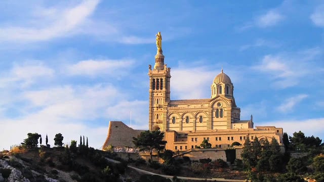 Basílica Notre Dame de la Garde em Marselha