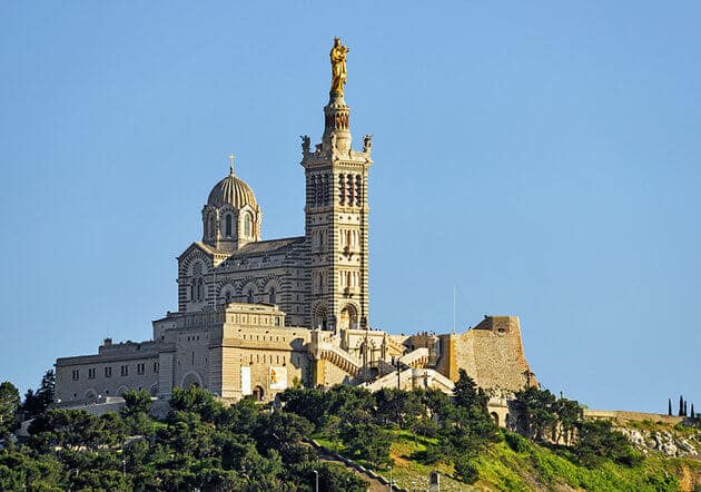 Basílica Notre Dame de la Garde em Marselha