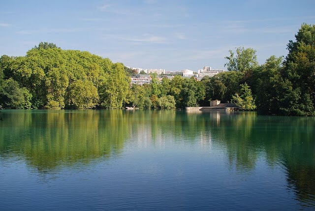 Parque Tete d'Or em Lyon
