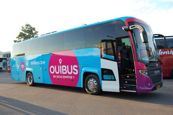 Ônibus Ouibus de Paris a Lyon