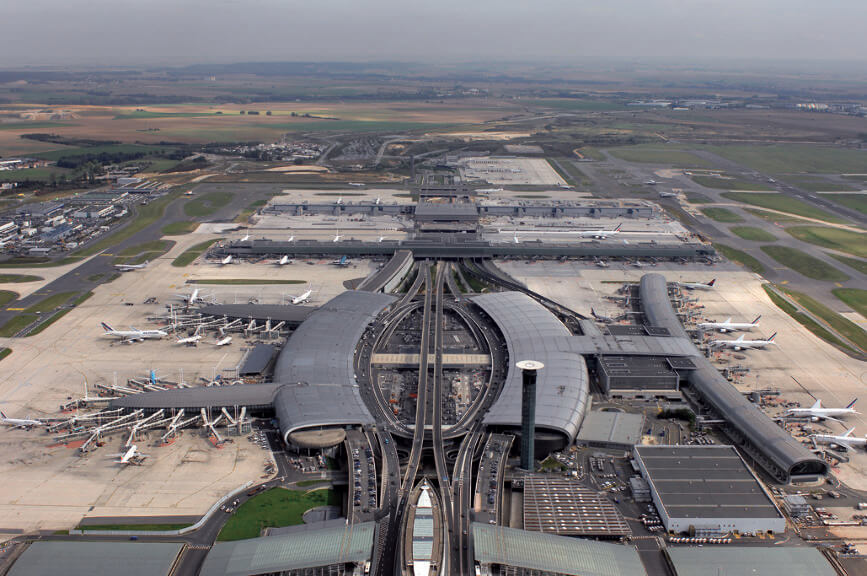 Aeroporto Charles de Gaulle em Paris