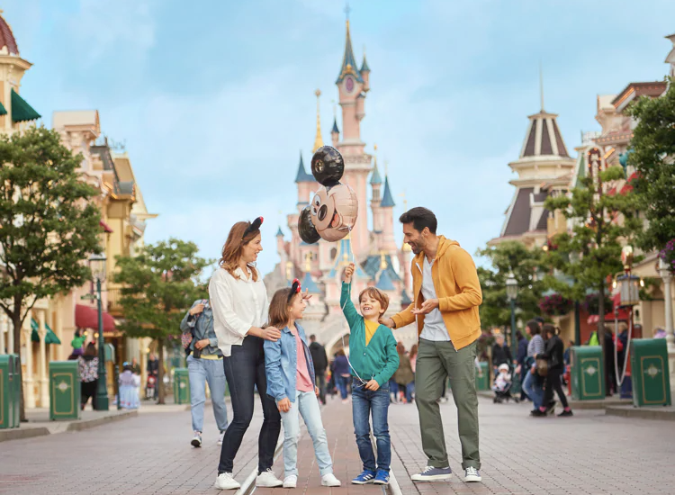 Família na Disneyland Paris