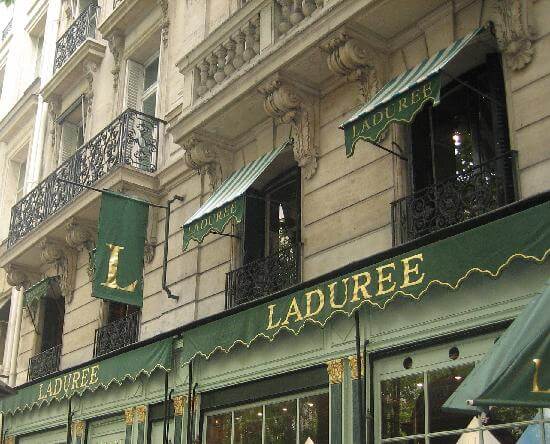 Doces Laduree em Paris
