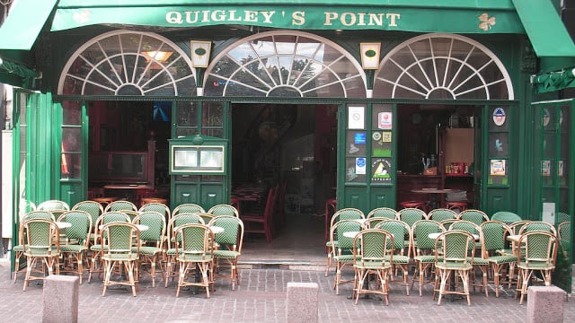 Cervejaria Quigley's Point em Les Halles em Paris