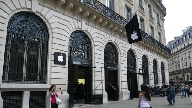 Loja da Apple em Paris