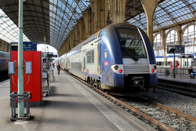 Estação de trem em Nice