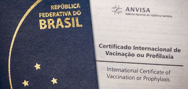 Certificado Internacional de Vacinação - Anvisa