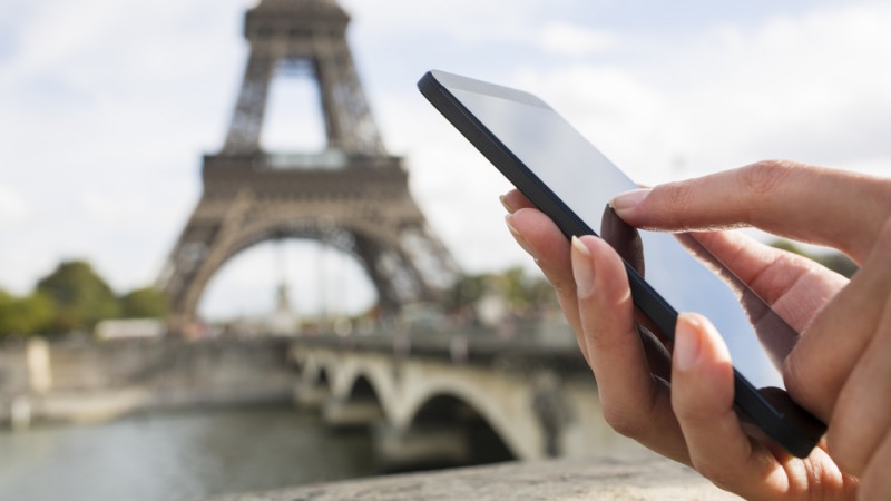 Como usar o celular à vontade em Paris e na França