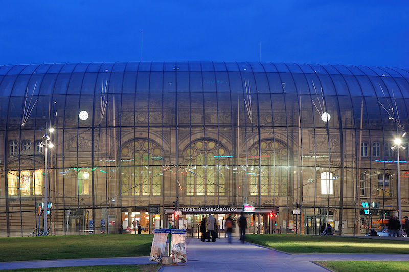 Estação Strasbourg-Ville em Estrasburgo