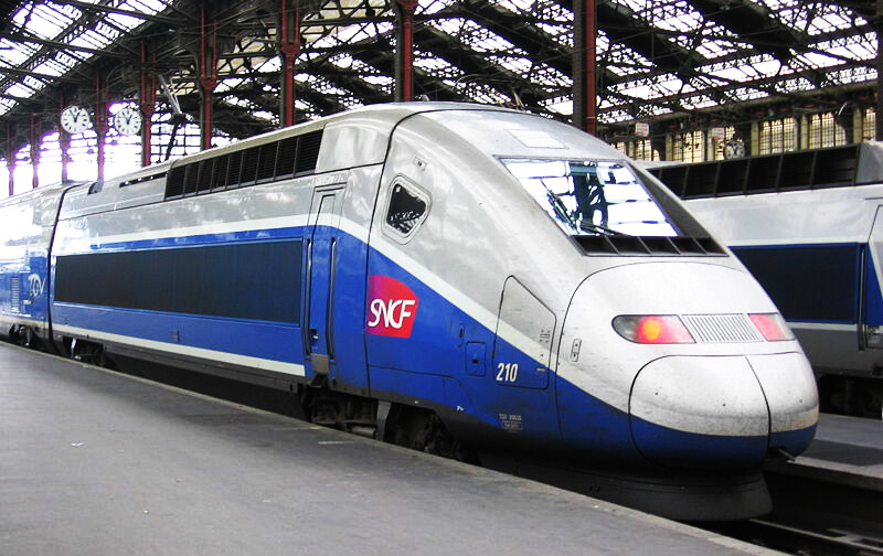 Viagem de trem de Paris a Dijon