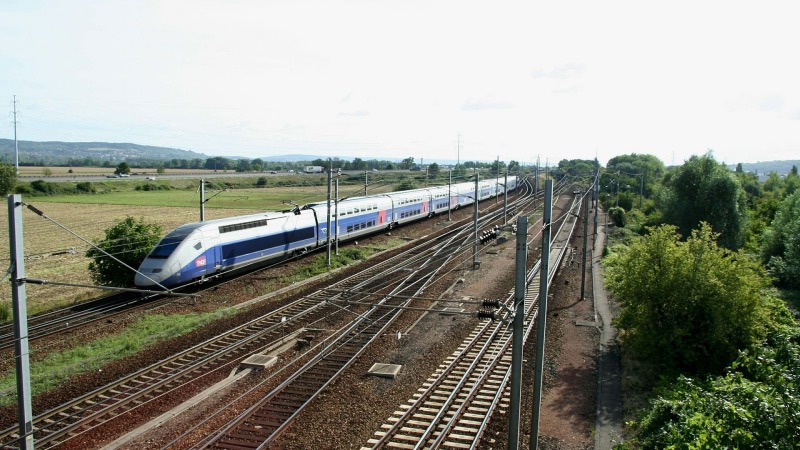 Viagem de trem de Le Havre a Paris