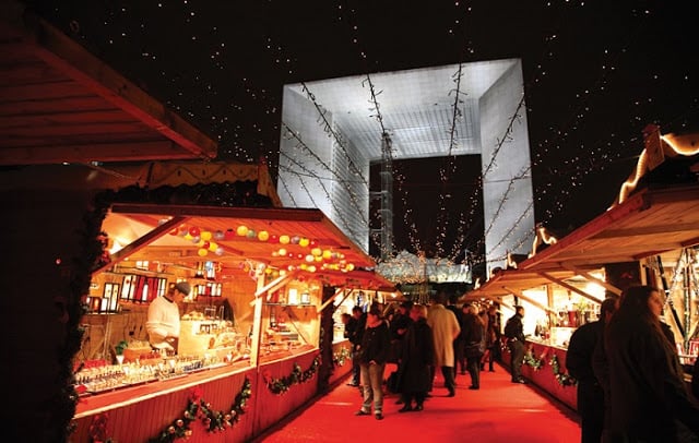 Mercado de Natal - La Défense
