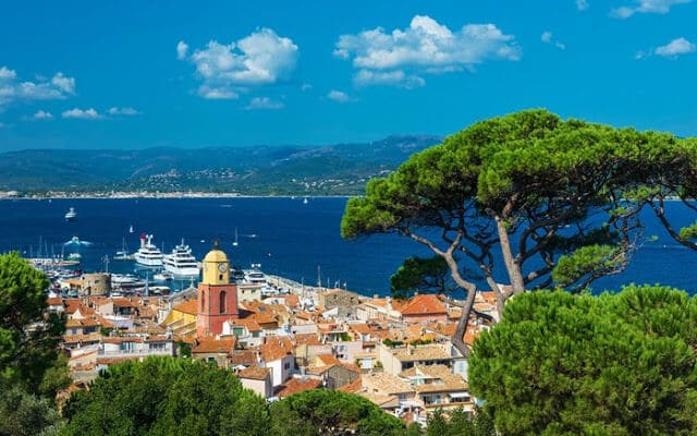 Vista de Saint Tropez