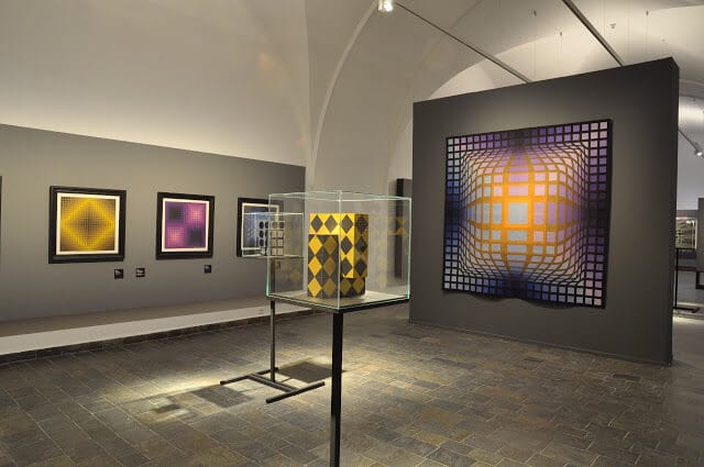 Exposição na Fundação Vasarely